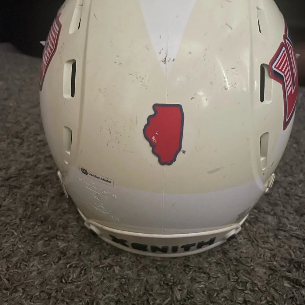 Xenith football helmet